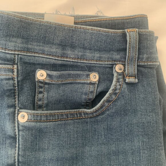 Rag & Bone High Rise Ankle Skinny Stretch Jean in West, Medium Wash - Picture 3 of 8